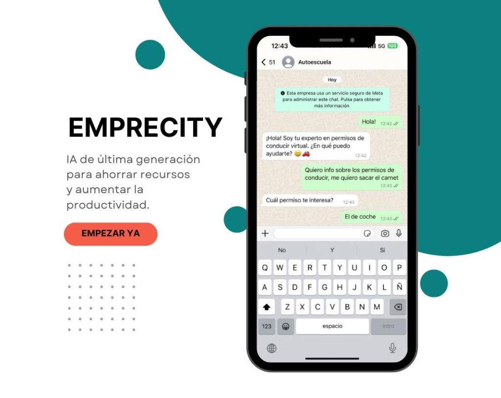 whatsapp para autoescuelas